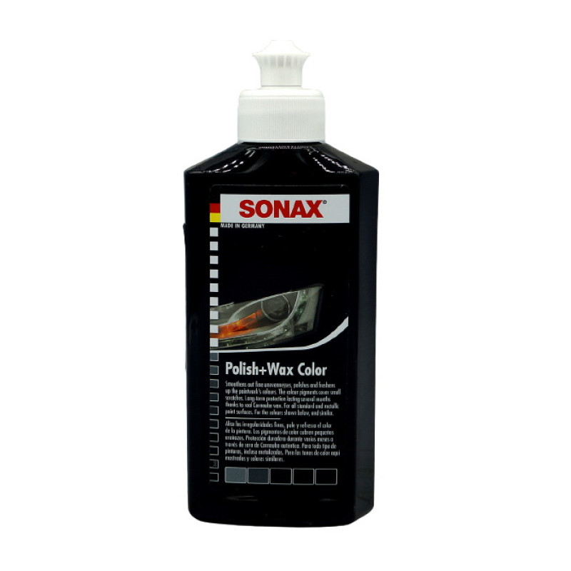 Полироль с воском NanoPro черный SONAX 250 мл Полироль с воском NanoPro черный SONAX 250 мл