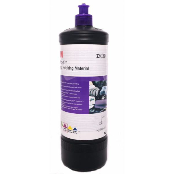Одношаговая полировальная паста One Step Finish 3M (33039) 1 л 