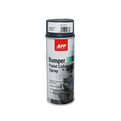 Структурная краска бамперная антрацит в аэрозоле APP Bumper Paint - New Line (арт.210407) 400 мл