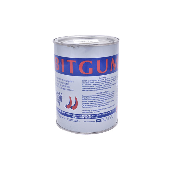 Антикоррозионная мастика Bitgum , 0,9кг (1л)