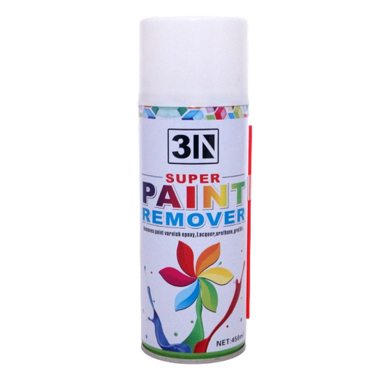 Смывка старой краски в аэрозоле 3N super paint remover (арт. HIM 1173), 450 мл Смывка старой краски в аэрозоле 3N super paint remover (арт. HIM 1173), 450 мл