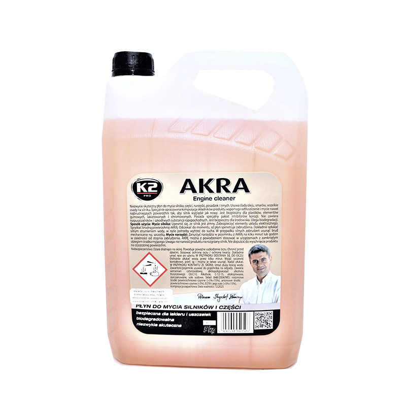 Средство для наружной мойки двигателя K2 AKRA 5 л Средство для наружной мойки двигателя K2 AKRA 5 л