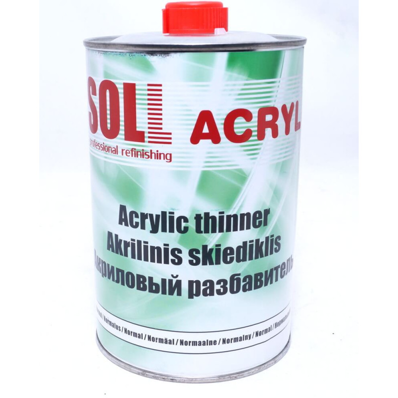 Растворитель акриловый SOLL Acrylic thinner 1л