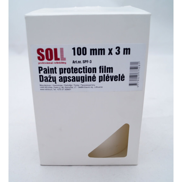 Пленка защитная SOLL SPF-3, 100 мм х 3 м (цена за 1 м)