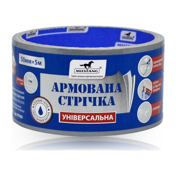 Скотч армированный Mustang 50 мм x 5 м (DT505)