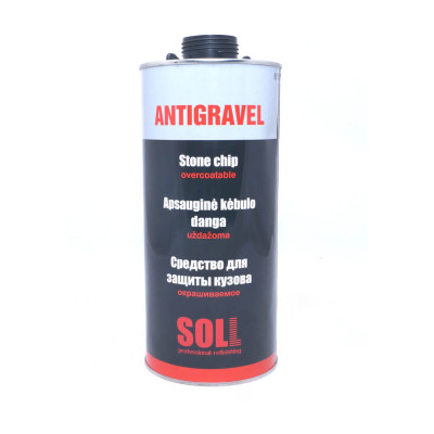 Антигравийное покрытие черное SOLL Antigravel 2кг (арт. S700307)