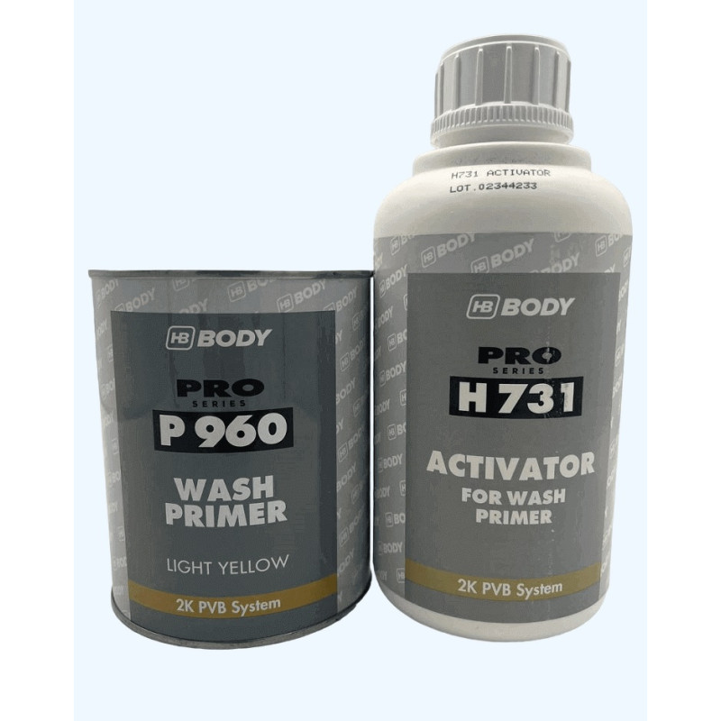 Реактивный грунт Body 960 Wash primer 1 л+1 л Реактивный грунт Body 960 Wash primer 1 л+1 л