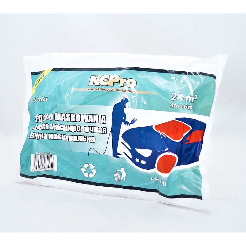 Плівка маскувальна Light NCPro 05902, 4м х 6м Light (24м2) Плівка маскувальна Light NCPro 05902, 4м х 6м Light (24м2)