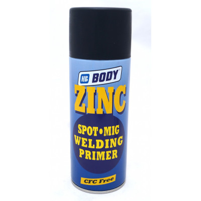 Грунт аэрозольный для точечной сварки BODY 425 ZINC SPOT MIG, 0,4 л (5100200060)