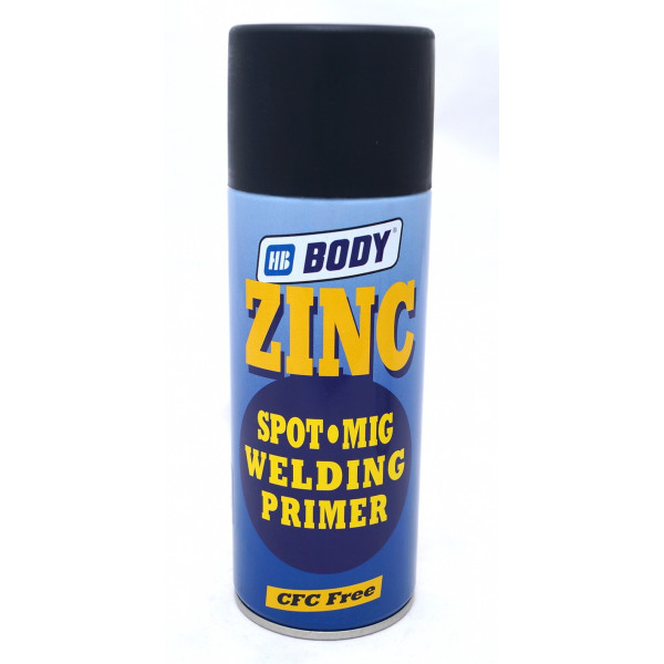 Грунт аэрозольный для точечной сварки BODY 425 ZINC SPOT MIG, 0,4 л (5100200060)