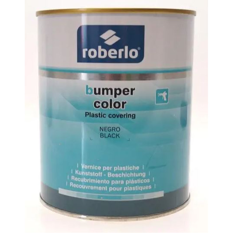 Структурная краска для бампера черная 1л Roberlo BC-10 Negro Black (арт.44584/61161) Структурная краска для бампера черная 1л Roberlo BC-10 Negro Black (арт.44584/61161)