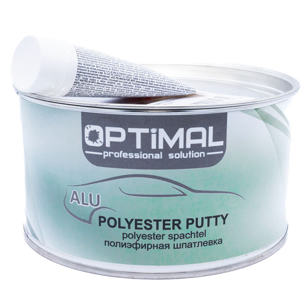 Шпатлевка с алюминием OPTIMAL ALU, 1,8 кг (арт. OPS-ALU-1800)