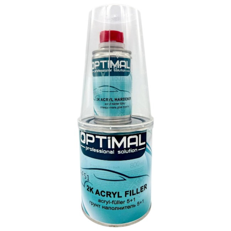 Грунт акриловый белый 0,8л + отв. 0,16л OPTIMAL 2K Acryfiller 5+1 HS (OPS-AF51W960) Грунт акриловый белый 0,8л + отв. 0,16л OPTIMAL 2K Acryfiller 5+1 HS (OPS-AF51W960)