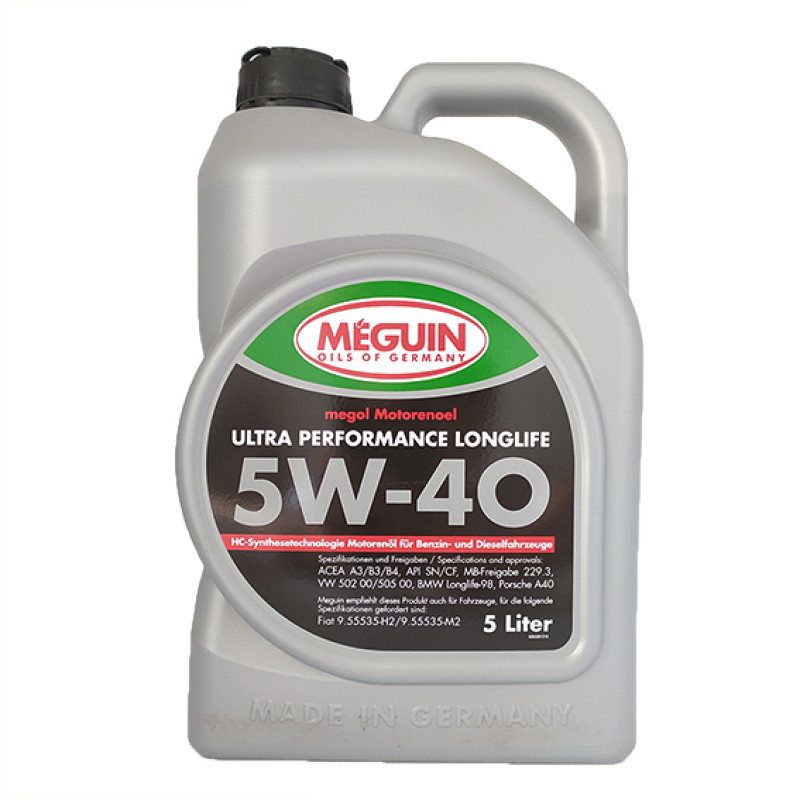 Масло моторное Meguin Megol Ultra Perf LongL 5W-40, 5 л (арт.6328)