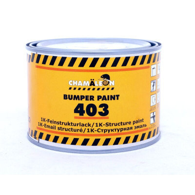 Краска для бампера структурная черная CHAMALEON 403 Bumper Paint 0,5 л (арт. 14037)