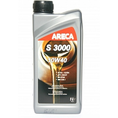Полусинтетическое моторное масло ARECA S 3000 10W-40 