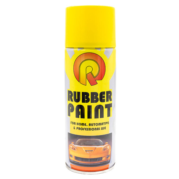 Краска в аэрозоли с эффектом Жидкая резина Rubber Paint Spray 400 мл. серебро