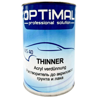 Разбавитель для акриловых грунтов и красок OPTIMAL WS 40 1л