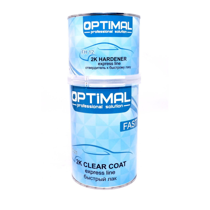Лак акриловый быстрый Optimal 2K Clear Coat FAST (OPS-FC21-1500) 1л + отв. 0,5л Лак акриловый быстрый Optimal 2K Clear Coat FAST (OPS-FC21-1500) 1л + отв. 0,5л