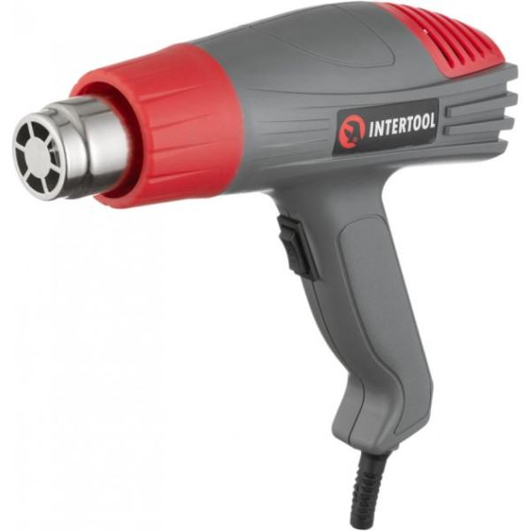 Фен технический 2000 Вт, 2 режима, 400-600 град., 300-500 л/мин INTERTOOL DT-2416