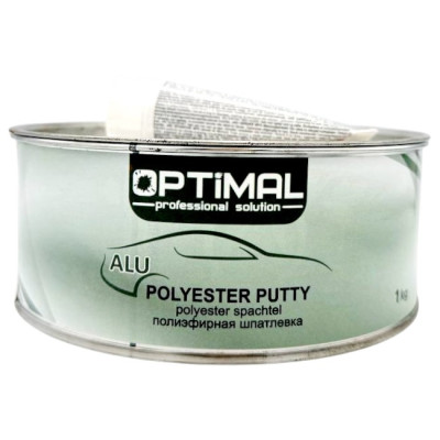 Шпатлевка с алюминием OPTIMAL ALU 1 кг (OPS-ALU-1000)