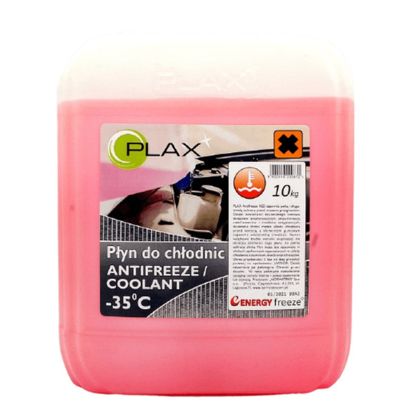 Антифриз PLAX -35°С (красный) 10 л