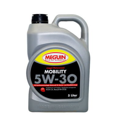 Моторное масло Meguin Mobility 5W-30 5 л, (арт. 3182)
