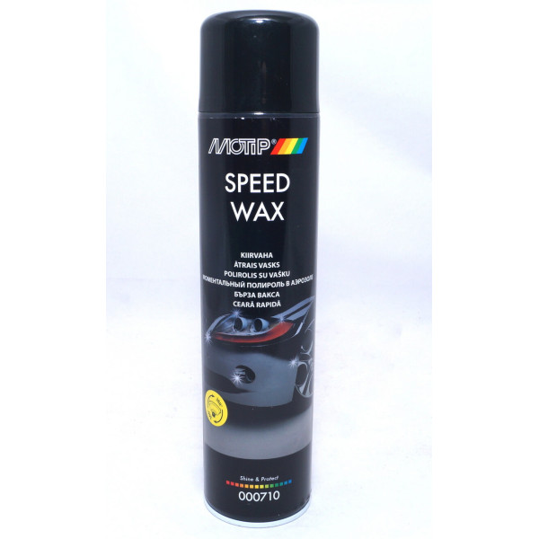 Быстрый полироль Motip Speed Wax 000710 600мл