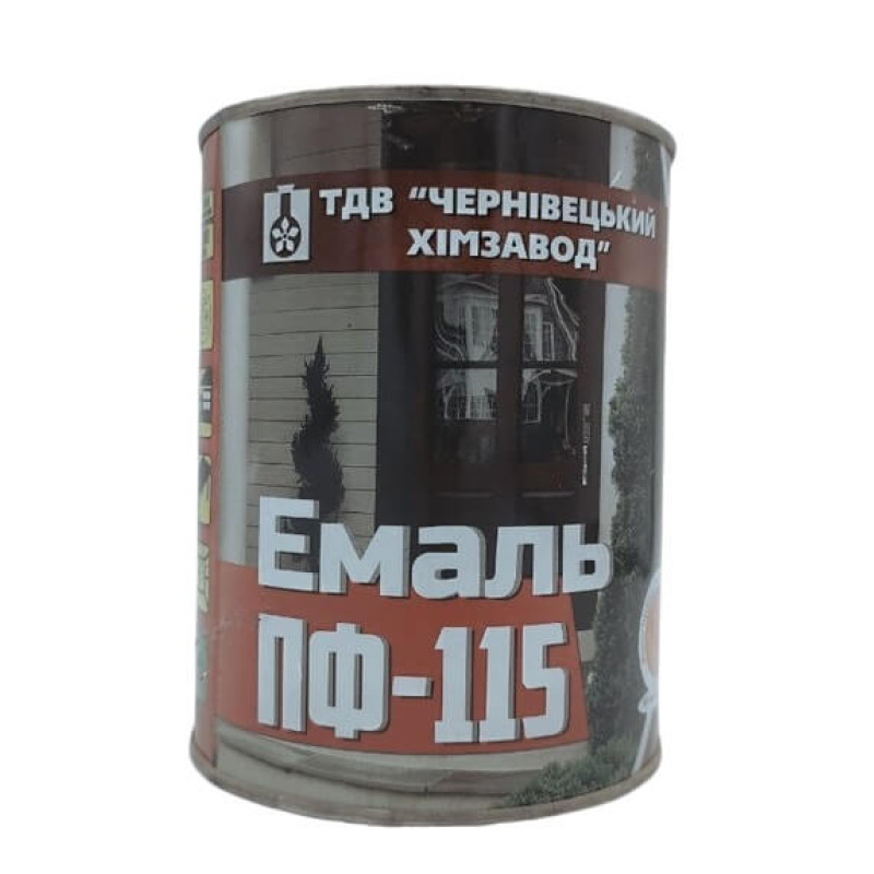 Эмаль хаки ХЗЧ ПФ-115 для внутренних и наружных работ 0,9 кг Эмаль хаки ХЗЧ ПФ-115 для внутренних и наружных работ 0,9 кг