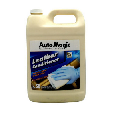 Кондиционер на основе ланолина Auto Magic №58 Leather Conditioner 3.785л