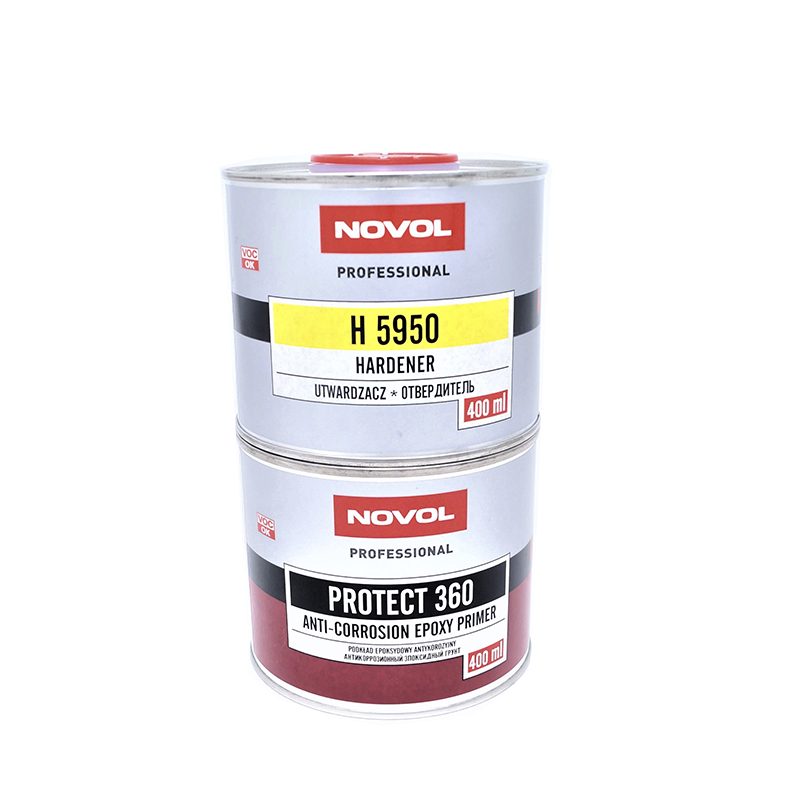 Грунт епоксидний NOVOL PROTECT 360 0,4л + затверджувач 0,4л H 5950 (90422)