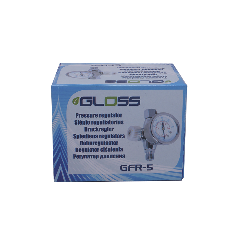 Регулятор воздуха SOLL с манометром - Gloss (GFR-5) Регулятор воздуха SOLL с манометром - Gloss (GFR-5)