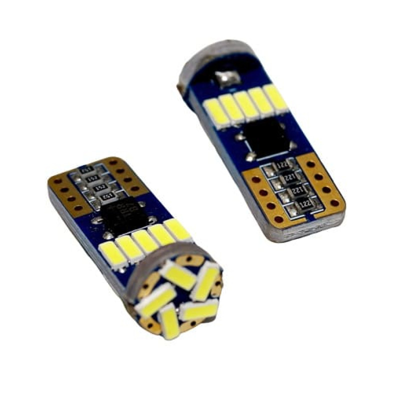 Лампа світлодіодна CAN T10-045 4014-15 12V MJ Лампа світлодіодна CAN T10-045 4014-15 12V MJ