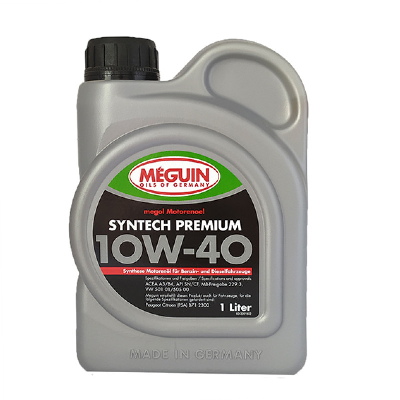 Масло моторное Meguin Megol Synt Premium Diesel 10W-40, 1 л Масло моторное Meguin Megol Synt Premium Diesel 10W-40, 1 л