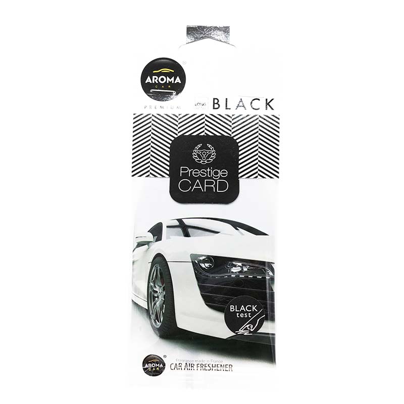 Ароматизатор Aroma Car Prestige Card Black 92664 Ароматизатор Aroma Car Prestige Card Black 92664