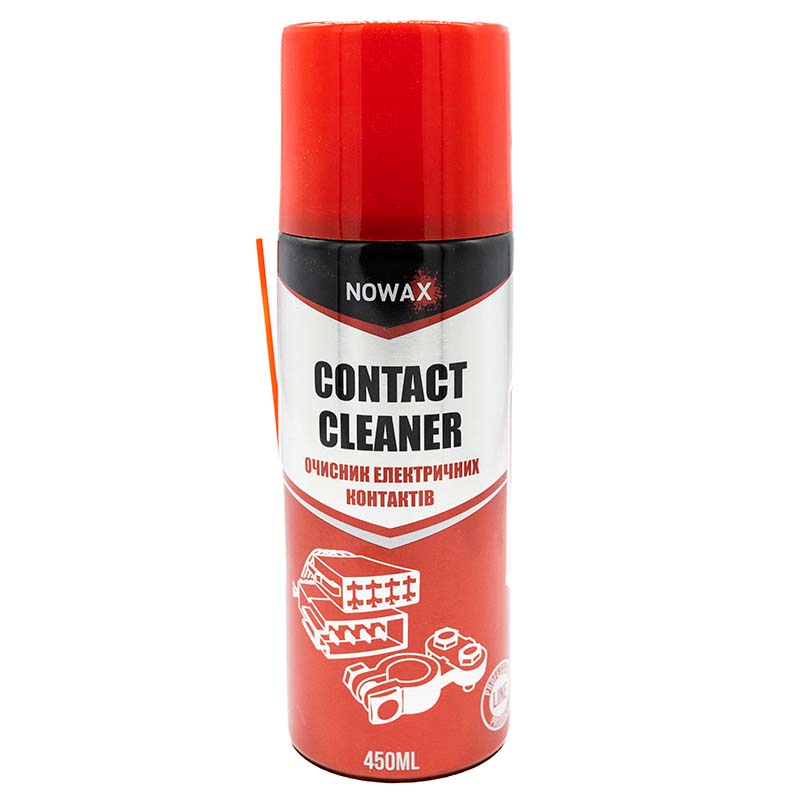 Очиститель электроконтактов NOWAX Contact Cleaner NX45018 450мл Очиститель электроконтактов NOWAX Contact Cleaner NX45018 450мл