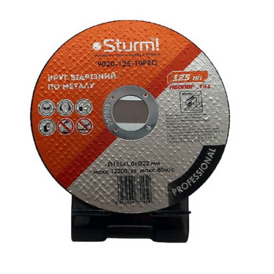 Круг отрезной по металлу Sturm 125*1,0*22,23