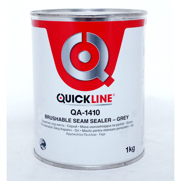 Герметик под кисть QUICKLINE QA-1410, серый, 1 кг