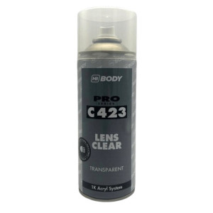 Лак для фар в аэрозоле BODY LENS CLEAR, 400 мл