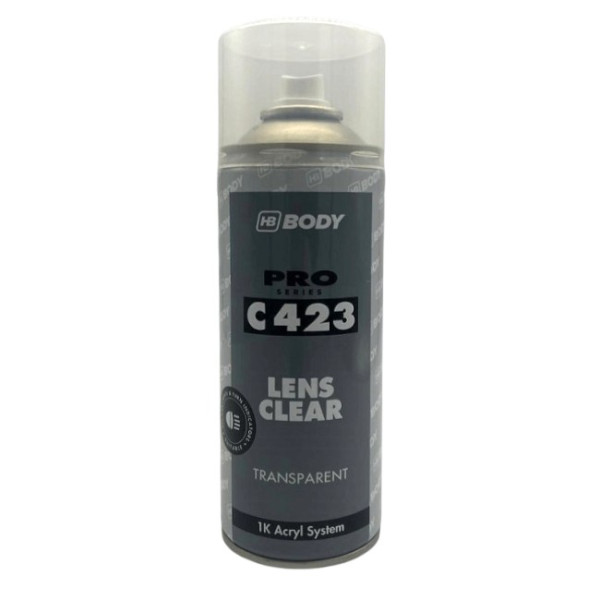 Лак для фар в аэрозоле BODY LENS CLEAR, 400 мл