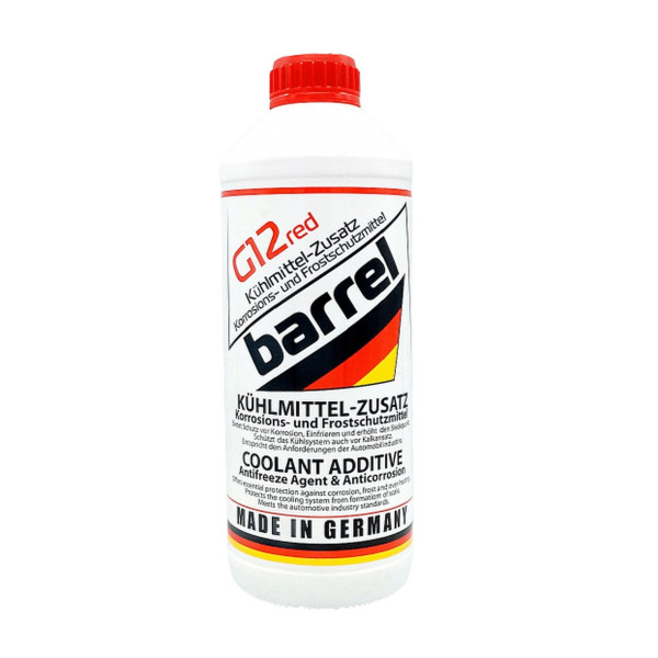 Антифриз концентрат Barrel красный G12 (1.5 л/1.7 кг) (арт. BRO-G12)