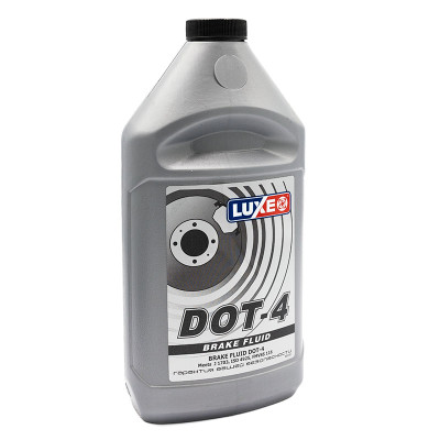 Тормозная жидкость DOT-4 1л. LUXE (серая)