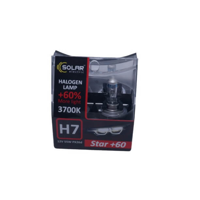 Лампа H7 12v 55W SOLAR PX26d Лампа H7 12v 55W SOLAR PX26d