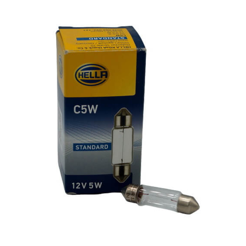 Лампа галогенна розжарювання C5W HELLA Лампа галогенна розжарювання C5W HELLA