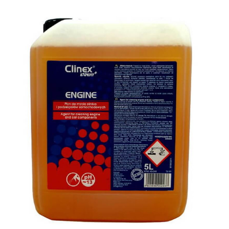 Очиститель двигателя концентрат Clinex Engine Cleaner 40-044 5л