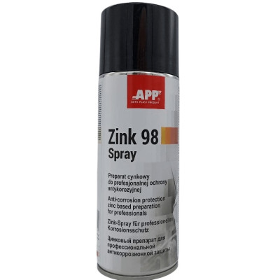 Цинк в аэрозоле APP Zink 98 Spray, 400мл (арт. 210441)