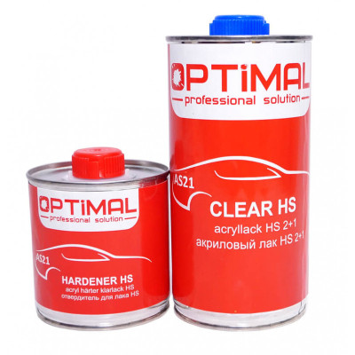 Лак акриловый OPTIMAL HS 0.75 к-кт (MG)