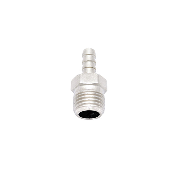 Переходник с наружной резьбой 1/4″ на шланг 6мм AUARITA AIRKRAFT SMH04-04