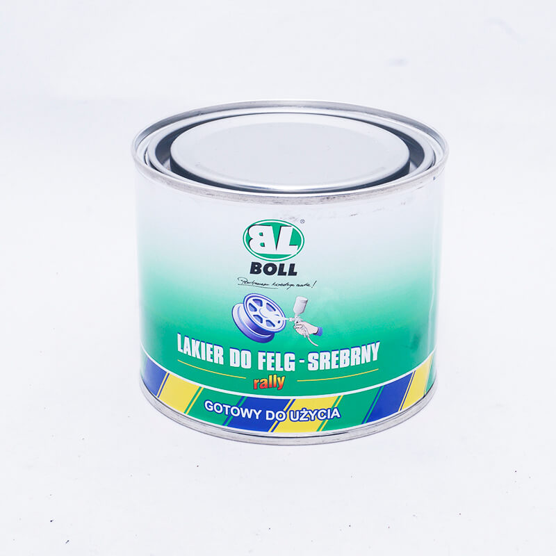 Краска для дисков серебристая BOLL 0,5л