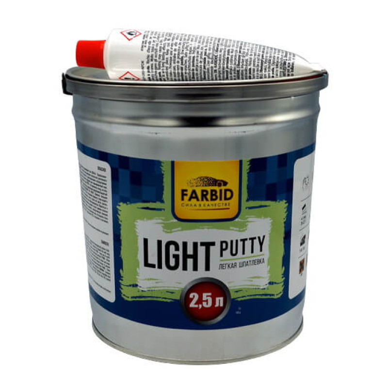 Шпатлевка легкая FARBID Light 2.5л.